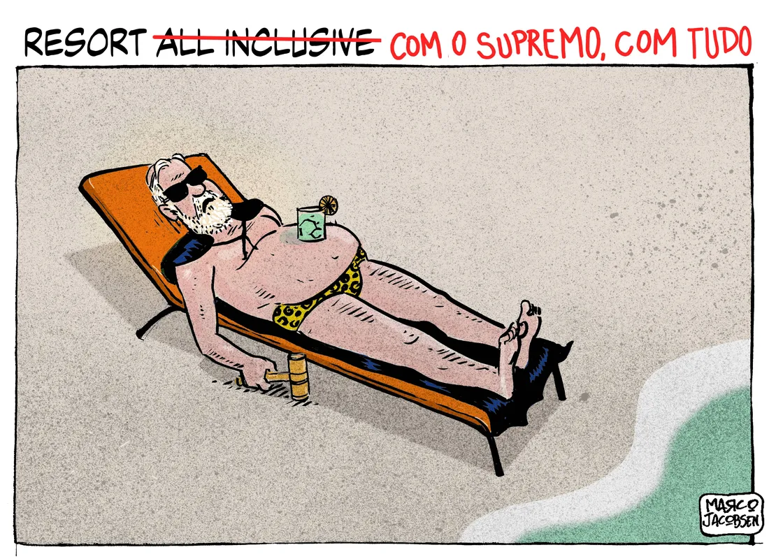 Imagem ilustrativa da imagem Charge 24/01/2026