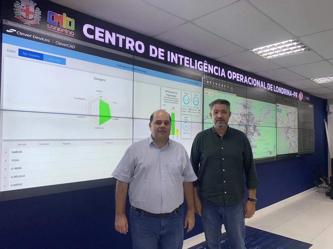 Imagem ilustrativa da imagem CIOP acelera melhorias no transporte público de Londrina