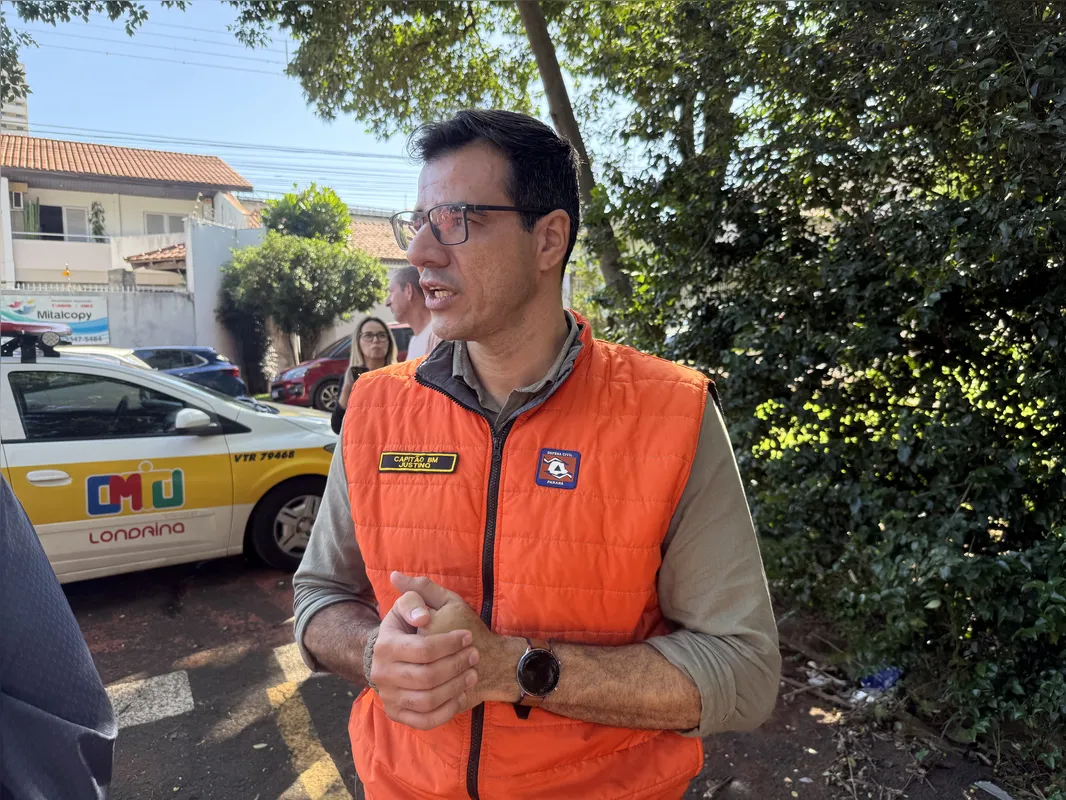 Atuante na Defesa Civil do Paraná, Tiago Justino explicou que a obra no córrego almeja prevenir estragos permanentes