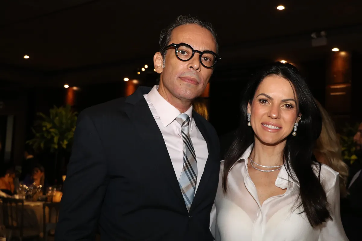 O juiz João Marcos Rosa e Sabrina Rosa