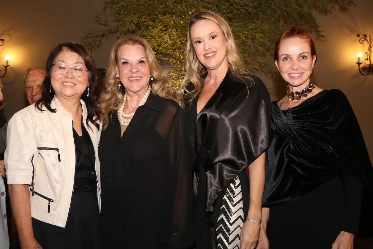 Sônia Yadomi, a juíza Zilda Romero, Patrícia Grigoli e Vanessa Romero