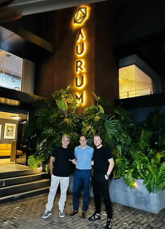 José Coronado Júnior, Edu Granado e Lucas Olivetti.