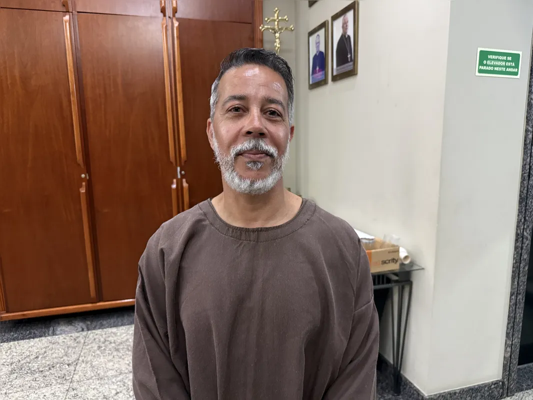 Membro do Paz na Terra, Rodolfo Lopes interpretou Simão Cirineu na encenação da Via-Sacra