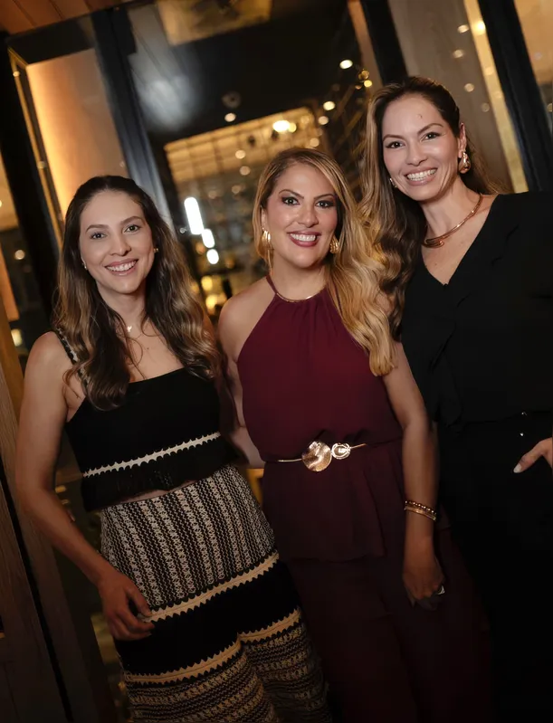 Camila Schweger ,Samile Sahão e Andrea França
