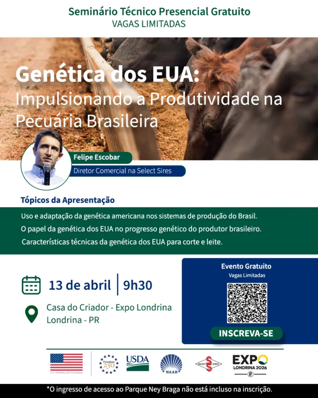 Imagem ilustrativa da imagem EUA participam da ExpoLondrina com palestras e cursos