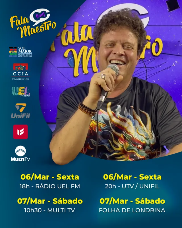 Imagem ilustrativa da imagem Fala Maestro 238# Muita música para todos e muita alegria