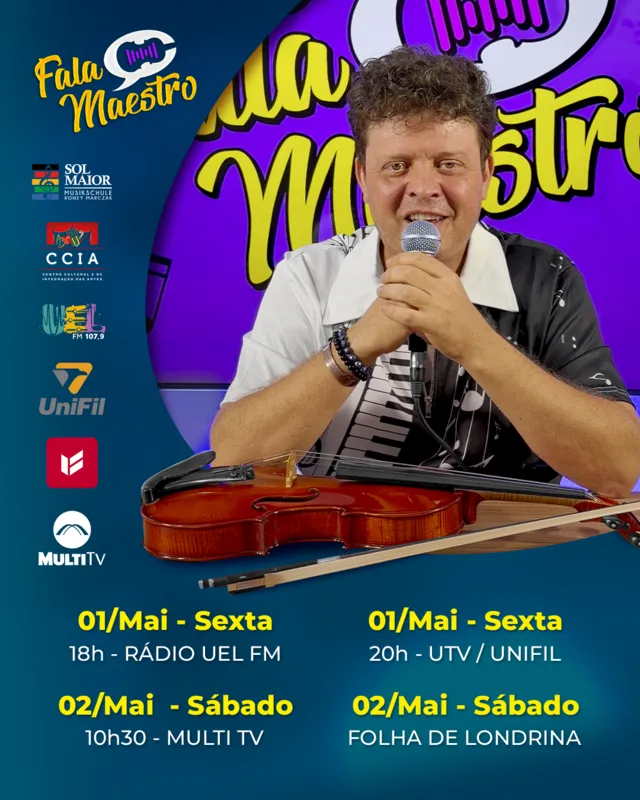 Imagem ilustrativa da imagem Fala Maestro 246# Música de graça com Roney Marczak