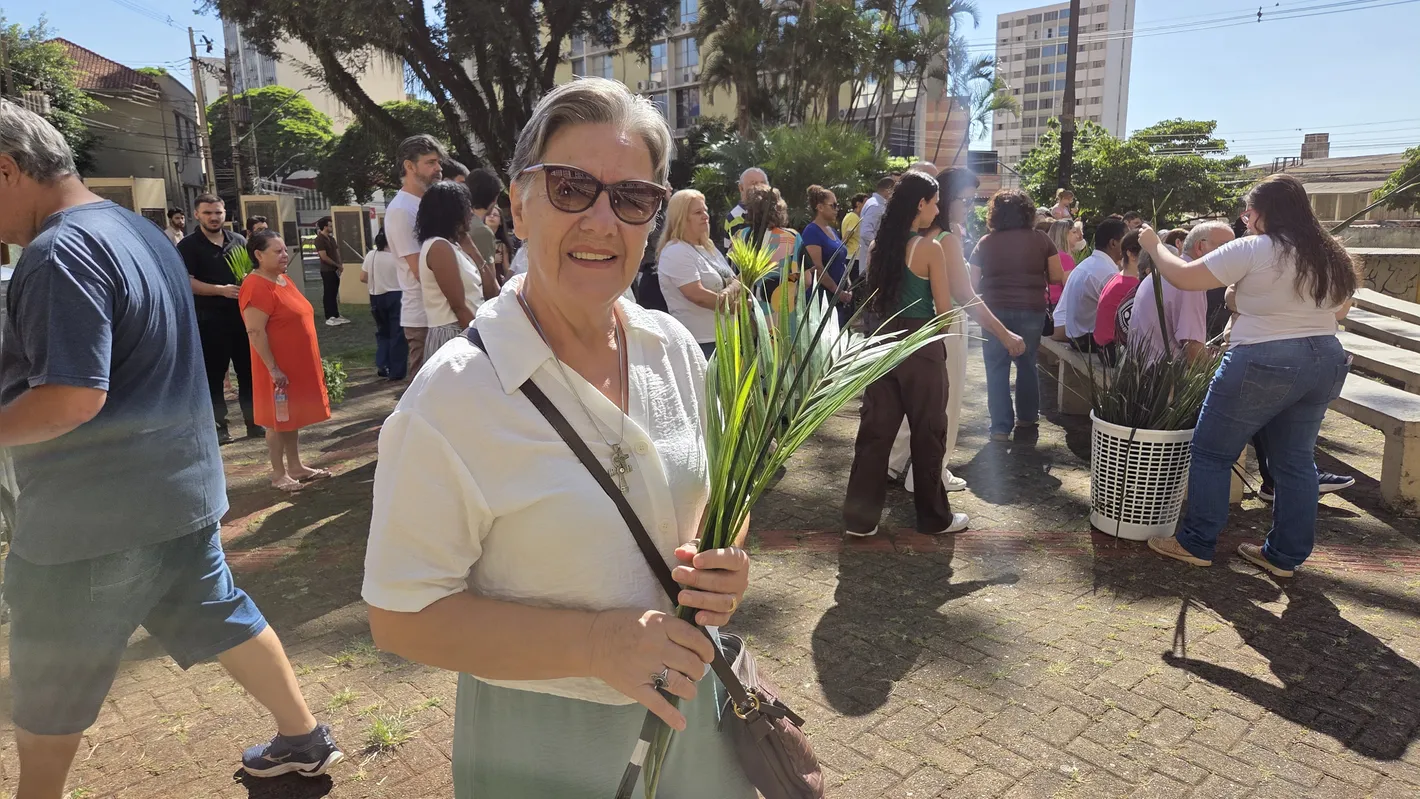 Clair Gumiero: "paz para todos nós"