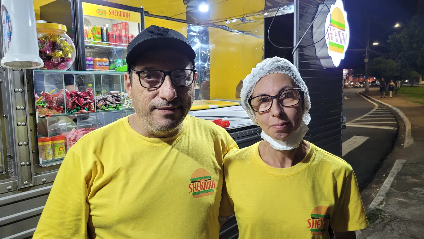 Luciano Croce e Valdirene Croce já foram bicampeões na categoria de melhor lanche de rua em Londrina.