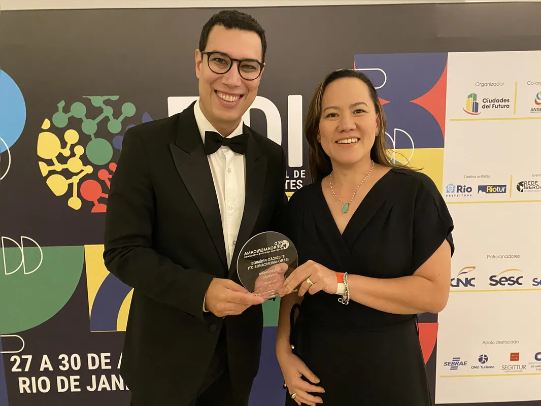 Fábio Luporini e Leda Terabe