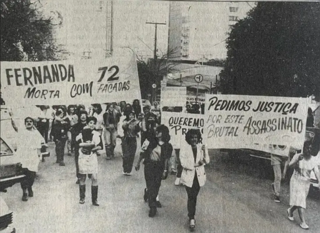 Em protestos, londrinenses pediram justiça pelo homicídio de Fernanda