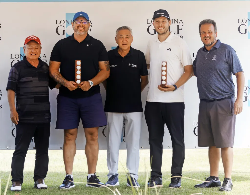 Helio Shibukawa, Luciano Vidoti, Luiz Carlos Miguita, Matheus Vidoti e Fabio Marin
