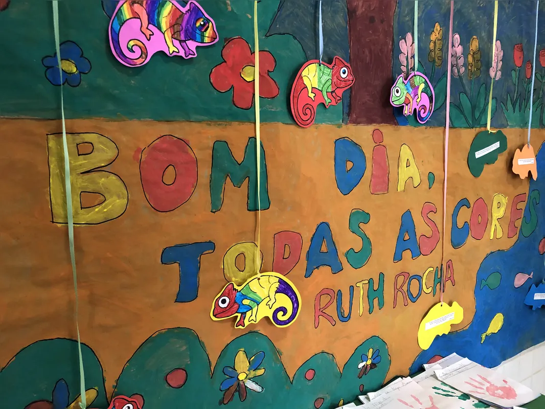 O livro icônico de Ruth Rocha "Bom Dia, Todas as Cores" também foi estudado na Mostra