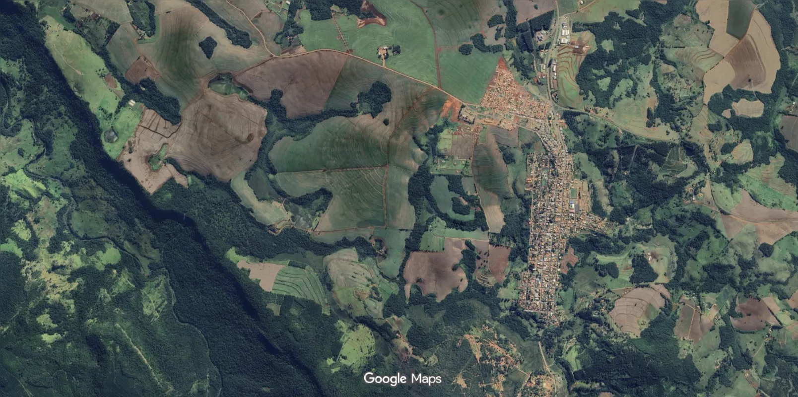 São Jerônimo da Serra vista de cima