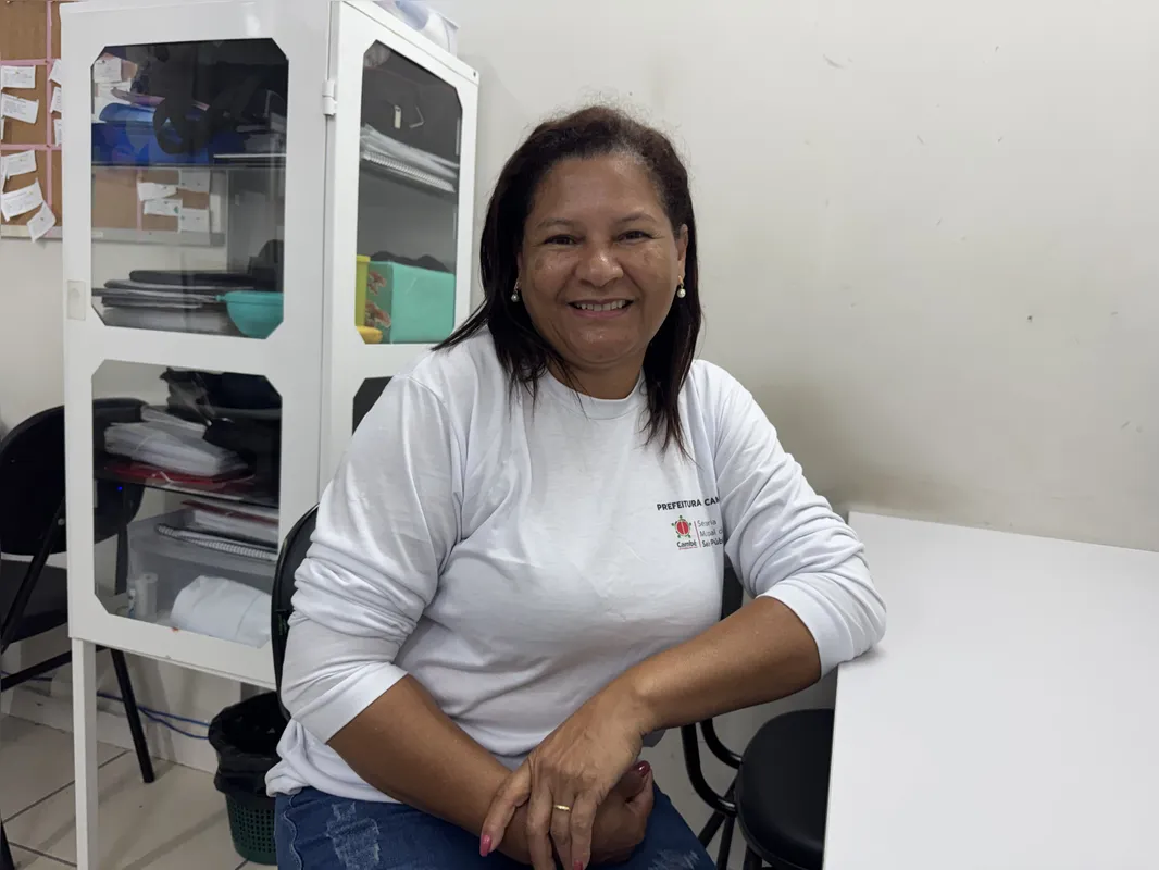 Cleonice Vieira é agente comunitária e costuma fazer a busca ativa de pacientes