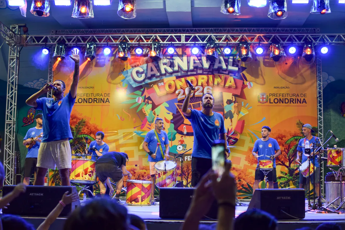 Imagem ilustrativa da imagem Programação do Carnaval de Londrina lota o Anfiteatro do Zerão