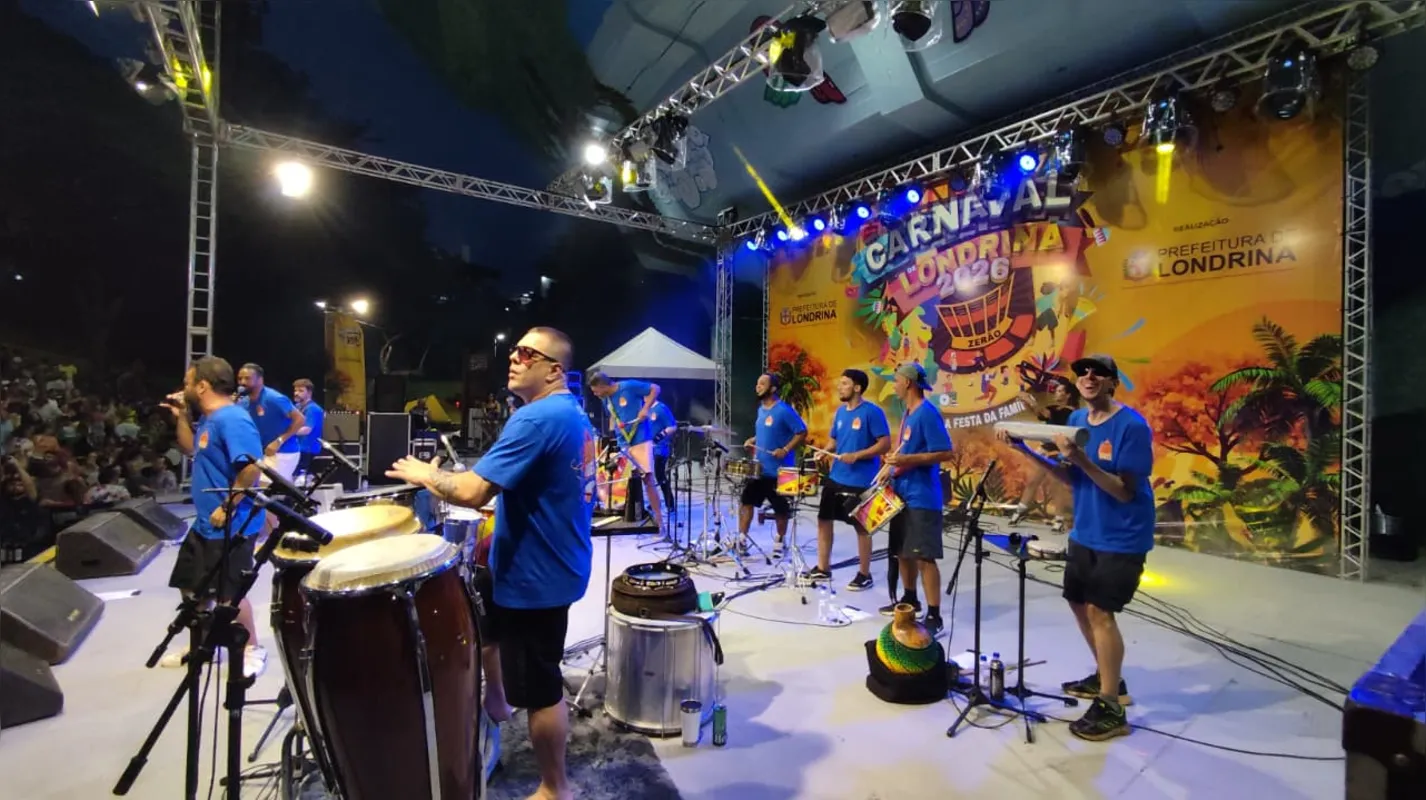 Imagem ilustrativa da imagem Programação do Carnaval de Londrina lota o Anfiteatro do Zerão