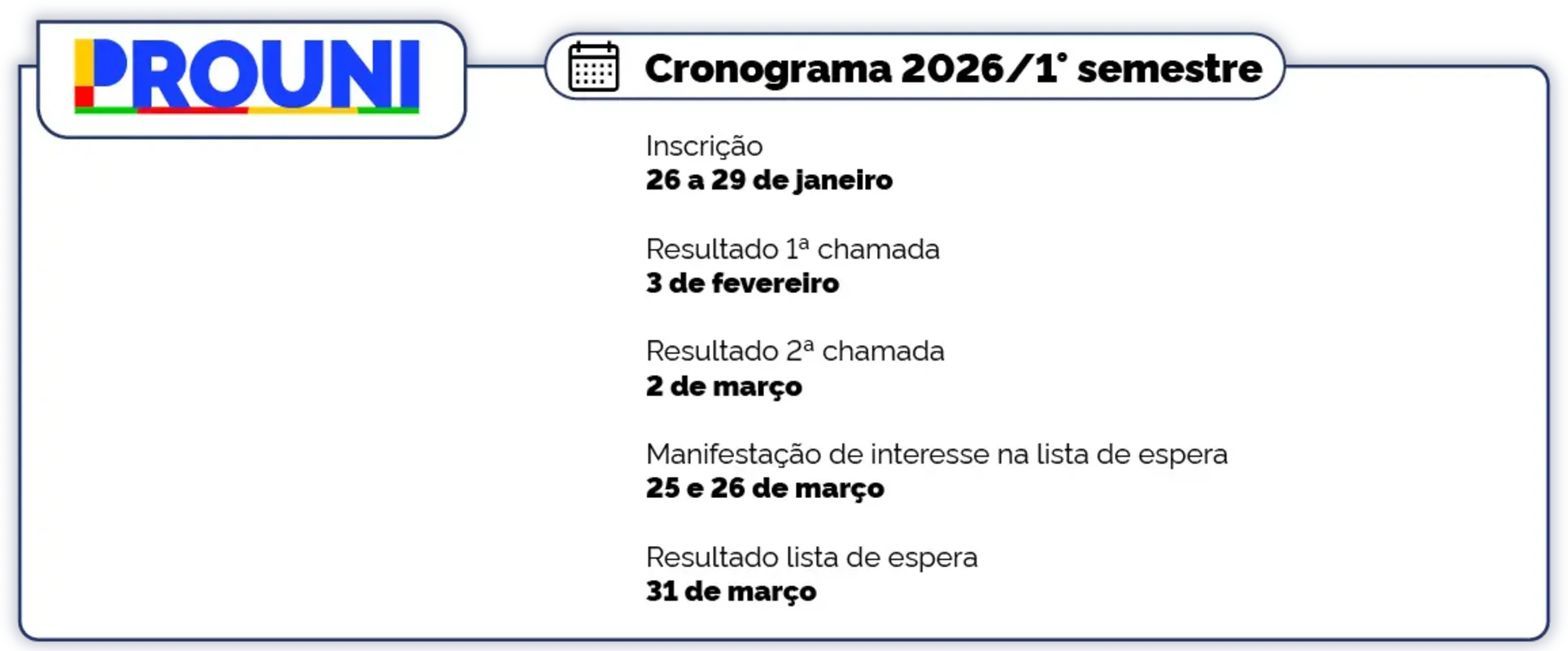 Imagem ilustrativa da imagem Prouni 2026: Paraná tem 36 mil bolsas ofertadas no primeiro semestre
