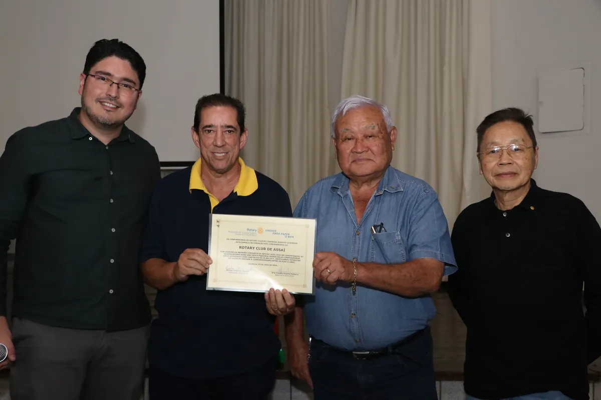 Marlon Peterson dos Santos, Wanderley Furlan, Julio Koyama e Paulo Ken Watanabe