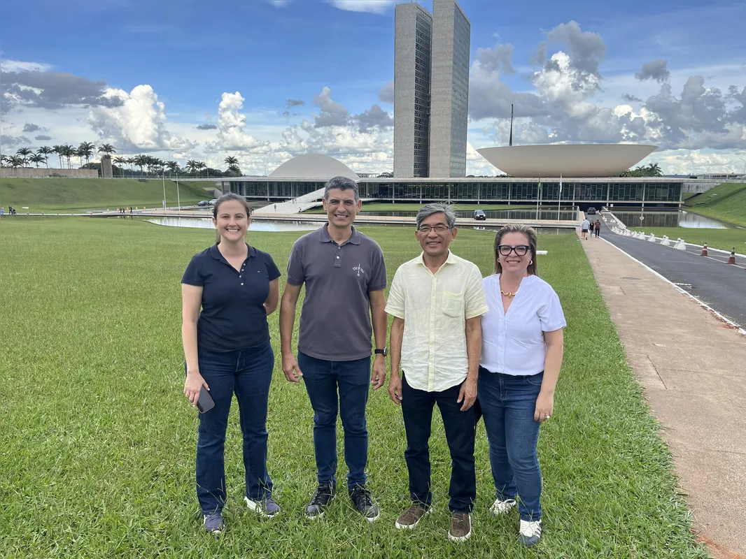 Natália dos Santos Stasiak, Marcos Dantas de Oliveira, Stefano Shigueru Mitamura e Carolina Alvim