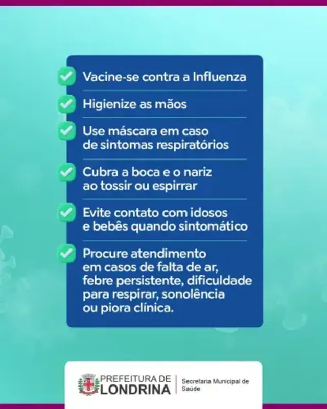 Imagem ilustrativa da imagem Boletim aponta mais dois óbitos por síndromes respiratórias em Londrina