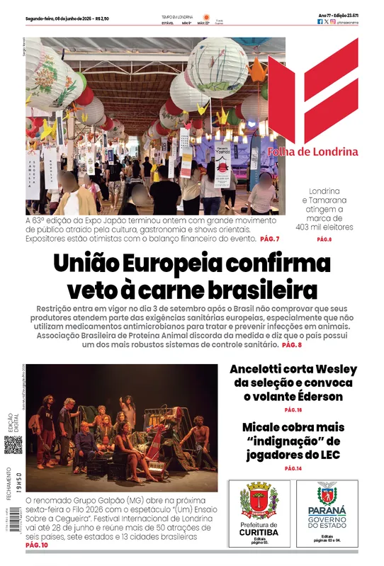 Imagem ilustrativa da imagem Capa 08/06/2026