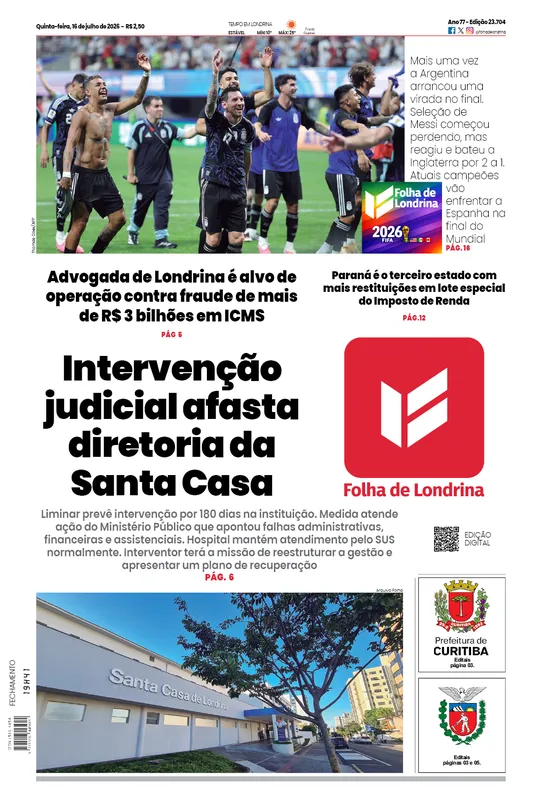 Imagem ilustrativa da imagem Capa 16/07/2026