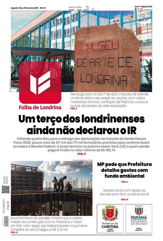 Imagem ilustrativa da imagem Capa 25/05/2026