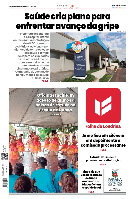 Imagem ilustrativa da imagem Capa 26/05/2026