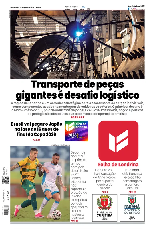 Imagem ilustrativa da imagem Capa 26/06/2026