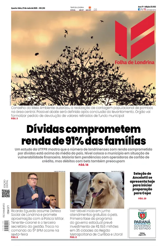 Imagem ilustrativa da imagem Capa 27/05/2026