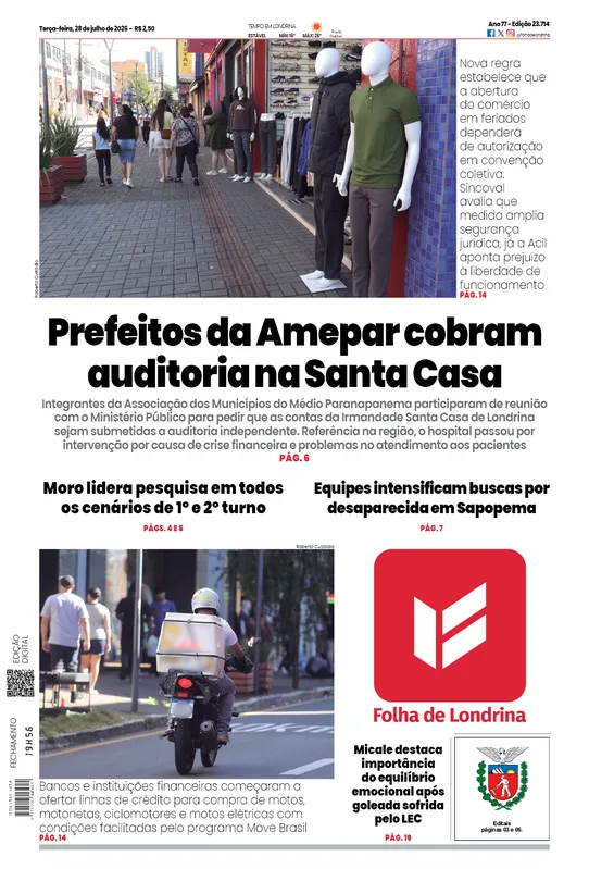 Imagem ilustrativa da imagem Capa 28/07/2026