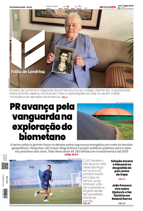 Imagem ilustrativa da imagem Capa 30/05/2026