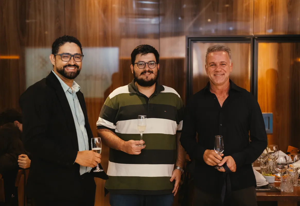 Sergio Salina, Felipe Munhoz e Ricardo Carandina