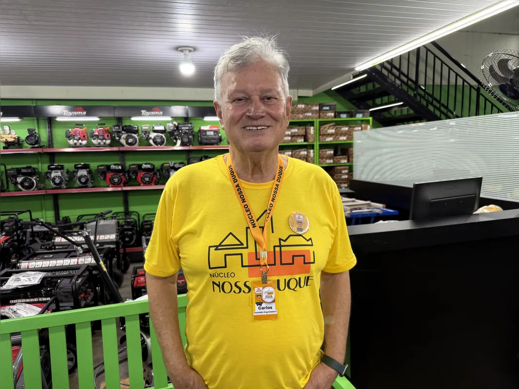 Luiz Carlos Euzébio, coordenador do Núcleo Nossa Duque, celebrou o sucesso da terceira edição do evento