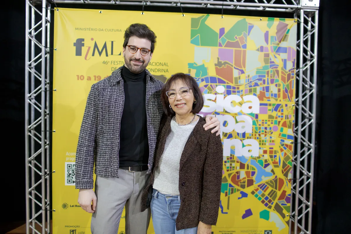 Eduardo Assad Sahão, diretor artístico, e Magali Kleber, diretora geral e pedagógica