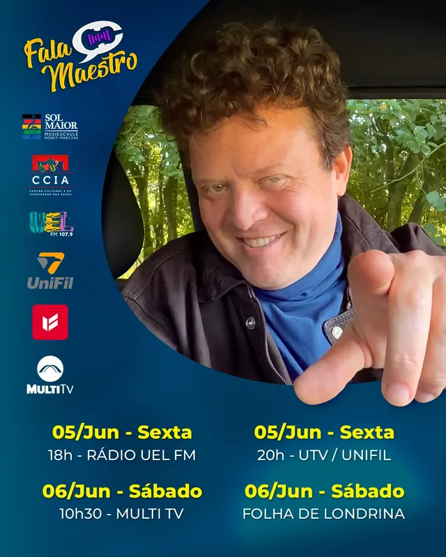 Imagem ilustrativa da imagem #EP251 – O MELHOR DA MÚSICA COM O MAESTRO RONEY MARCZAK