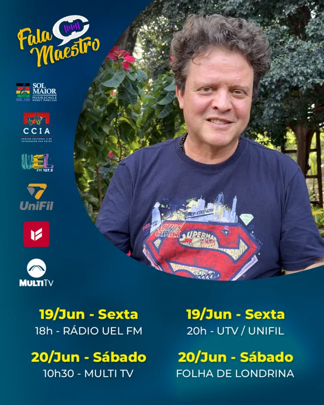 Imagem ilustrativa da imagem #EP253 – O MELHOR DA MÚSICA COM O MAESTRO RONEY MARCZAK