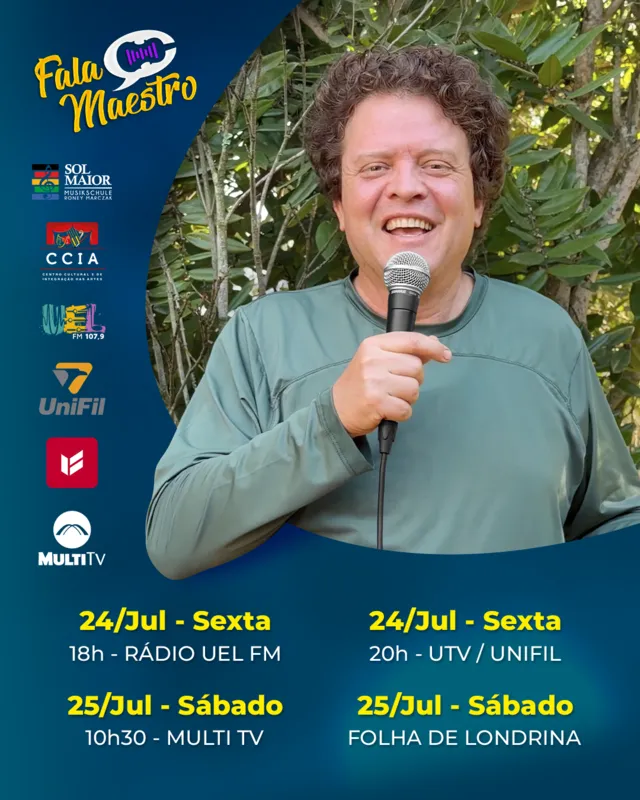 Imagem ilustrativa da imagem #EP258 – QUASE 260 EPISÓDIOS NO AR COM O MAESTRO RONEY MARCZAK!