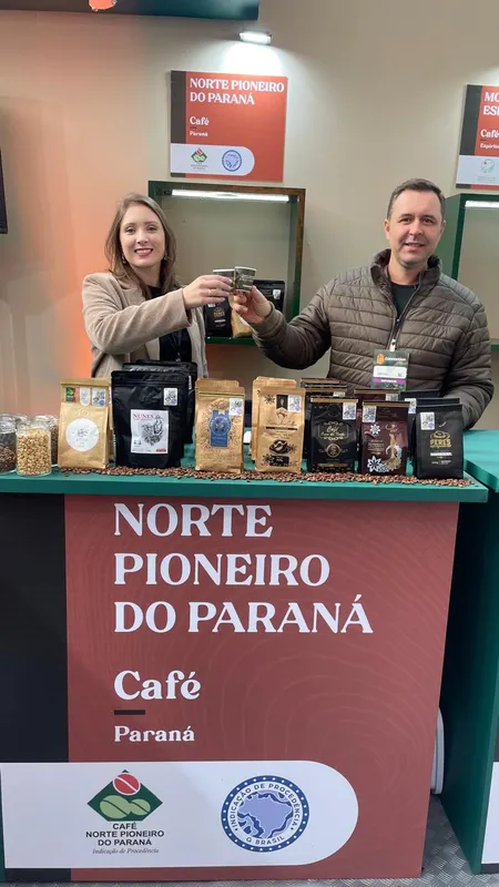 Imagem ilustrativa da imagem Feiras garantem visibilidade e conexões a cafeicultores do Norte Pioneiro