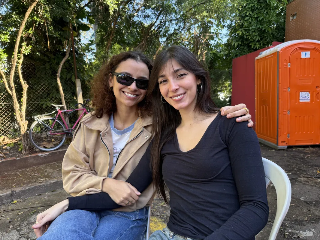 Débora Queiroz e Ana Carla de Paiva participaram das atividades do Festival todos os dias: 'supresa positiva, nos divertimos muito'