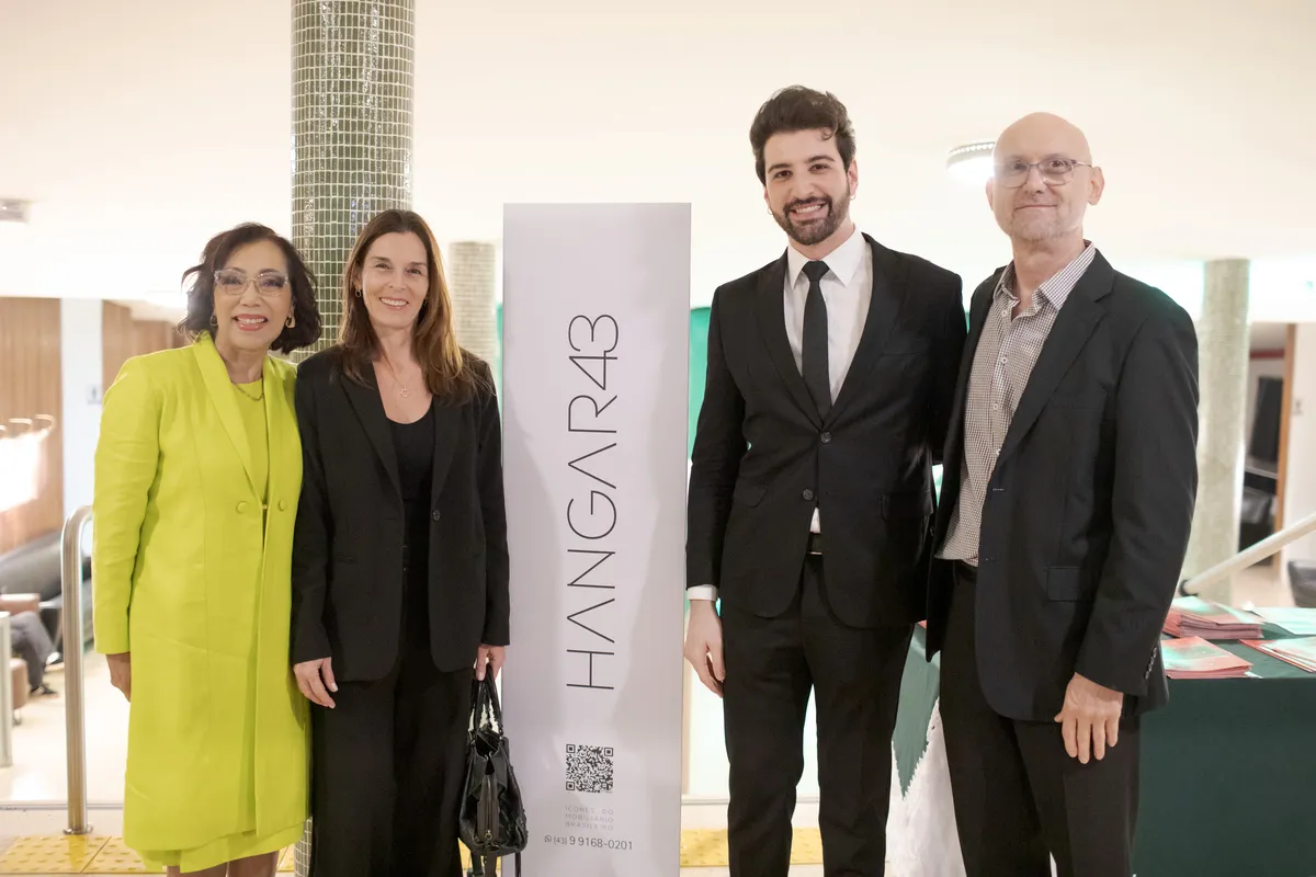 Magali Kleber, Cristina Padovan, Eduardo Sahão e Marcos Pelisson
