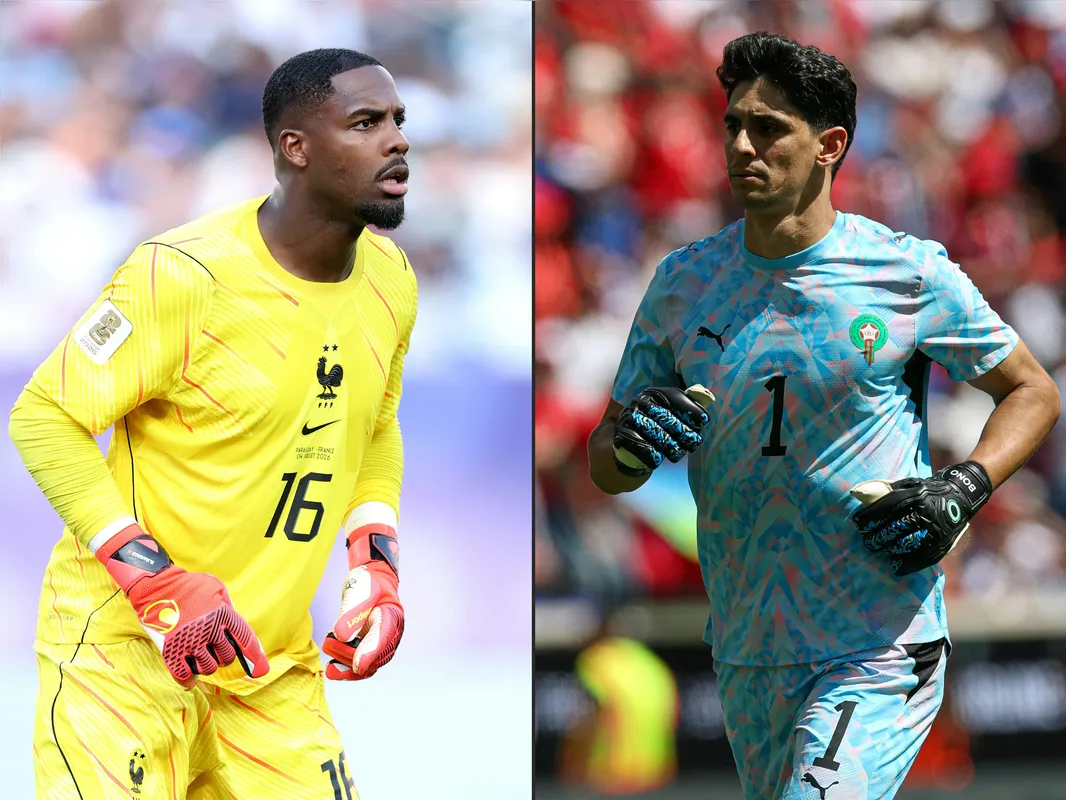 Mike Maignan e Bono: dois dos principais goleiros da Copa do Mundo 2026