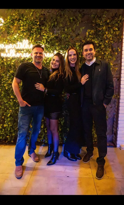 Marcos Grade, Fernanda Arcoverde, Maria Fernanda Favoretto e Gustavo Mourad