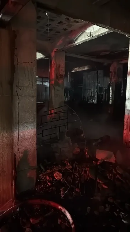 Imagem ilustrativa da imagem Incêndio no Centro de Curitiba deixa dois idosos mortos e um ferido