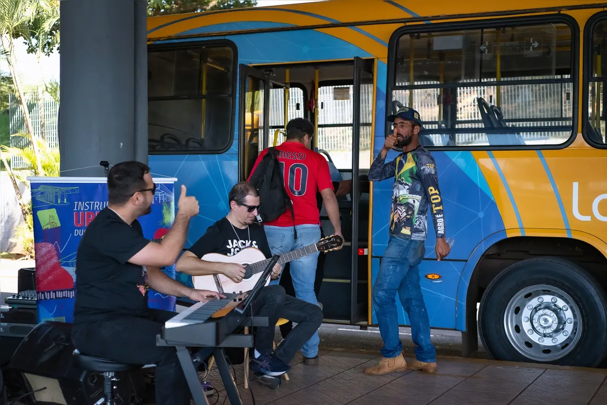 O projeto Instrumental Urbano proporcionou um contato mais próximo da música com a população