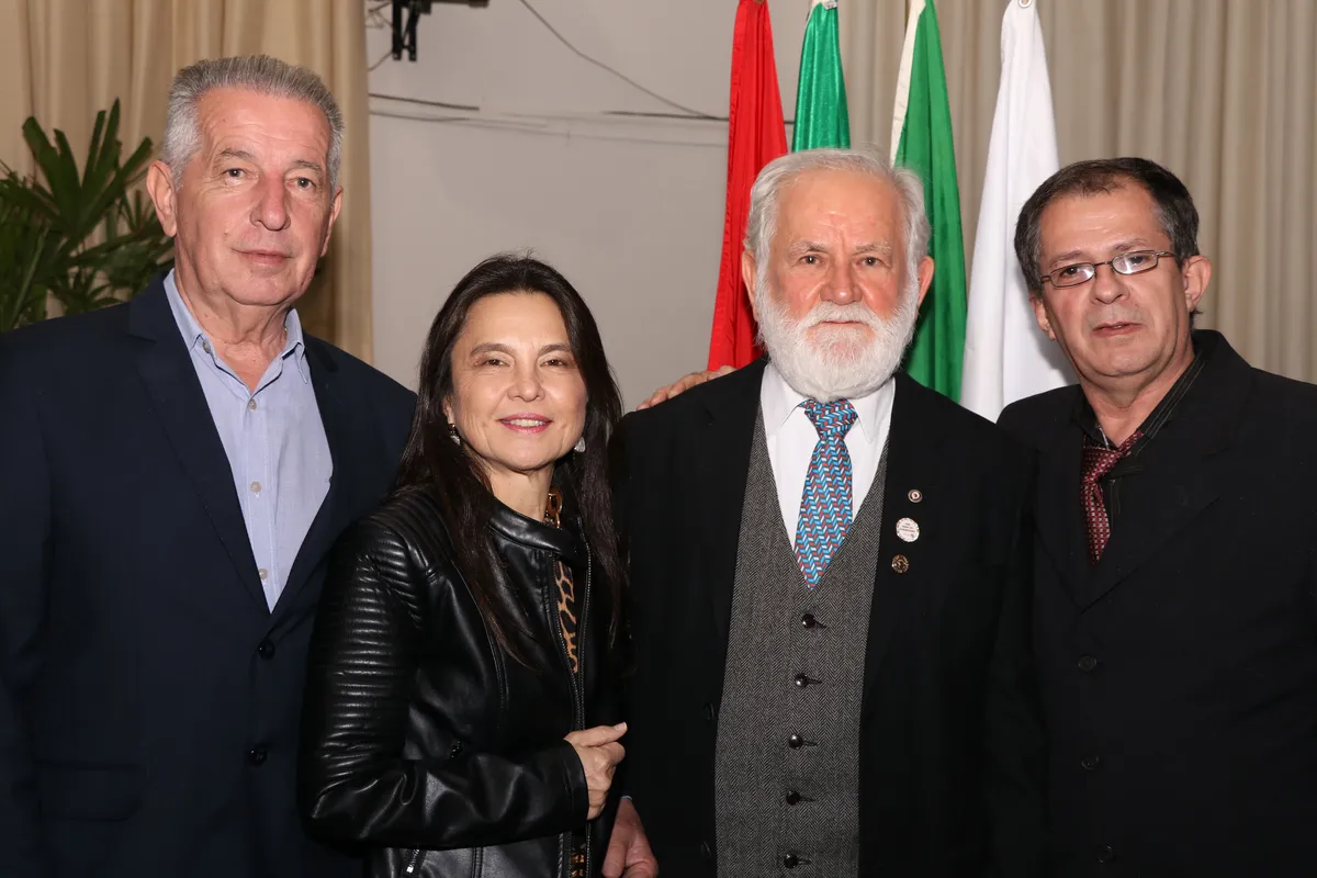 Mario Bonancin Filho, Liria Cheida Bonancin, Governadora do Distrito 4710 do Rotary, Otavio Scandelae e Durval Andrade