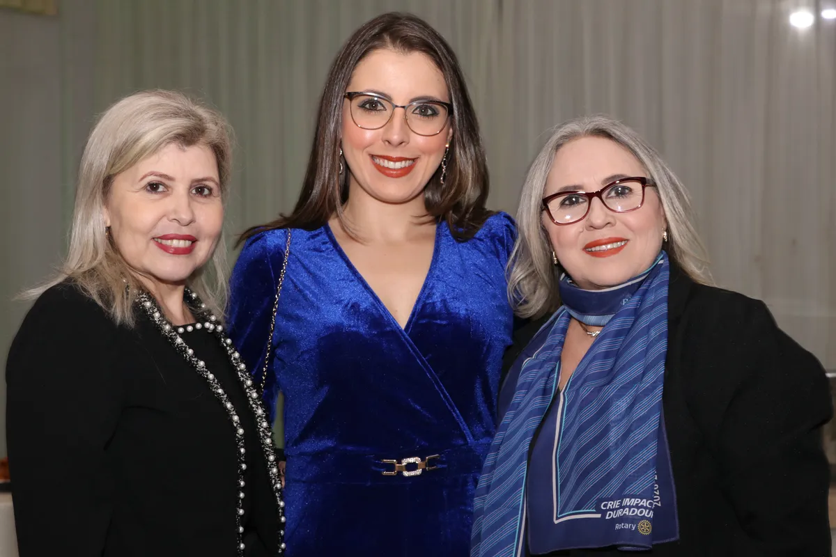 Cleunice Crepaldi, Claudia Crepaldi e Bruna Bortolotti