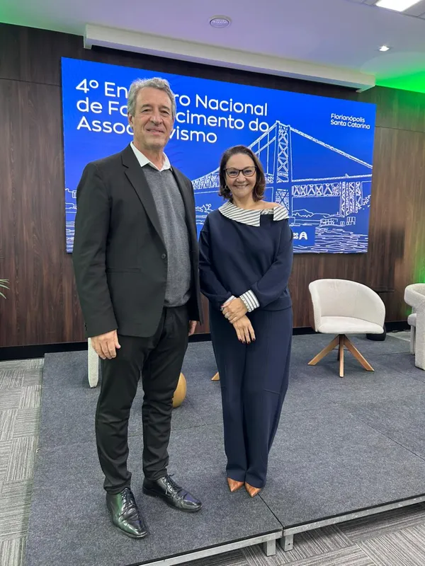 Gerson Guariente e Claudia Pechin