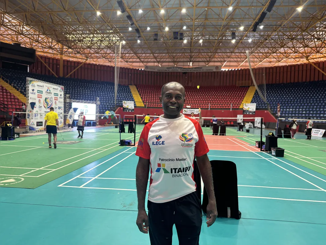 Edmundo Novais, organizador do evento: “A ideia de trazer esse campeonato para Londrina é para que outras pessoas possam enxergar no parabadminton um caminho a ser seguido”